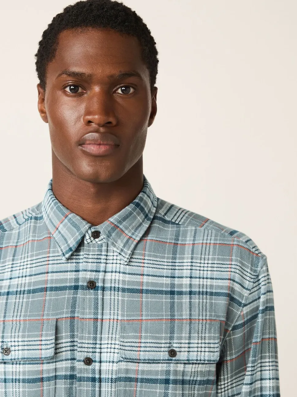 Blue Check Long Sleeve Shirt