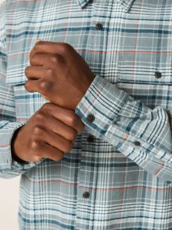 Blue Check Long Sleeve Shirt