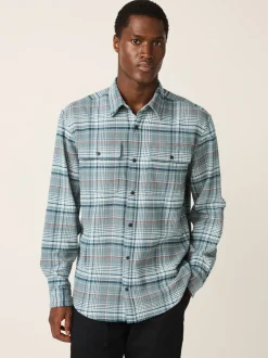 Blue Check Long Sleeve Shirt
