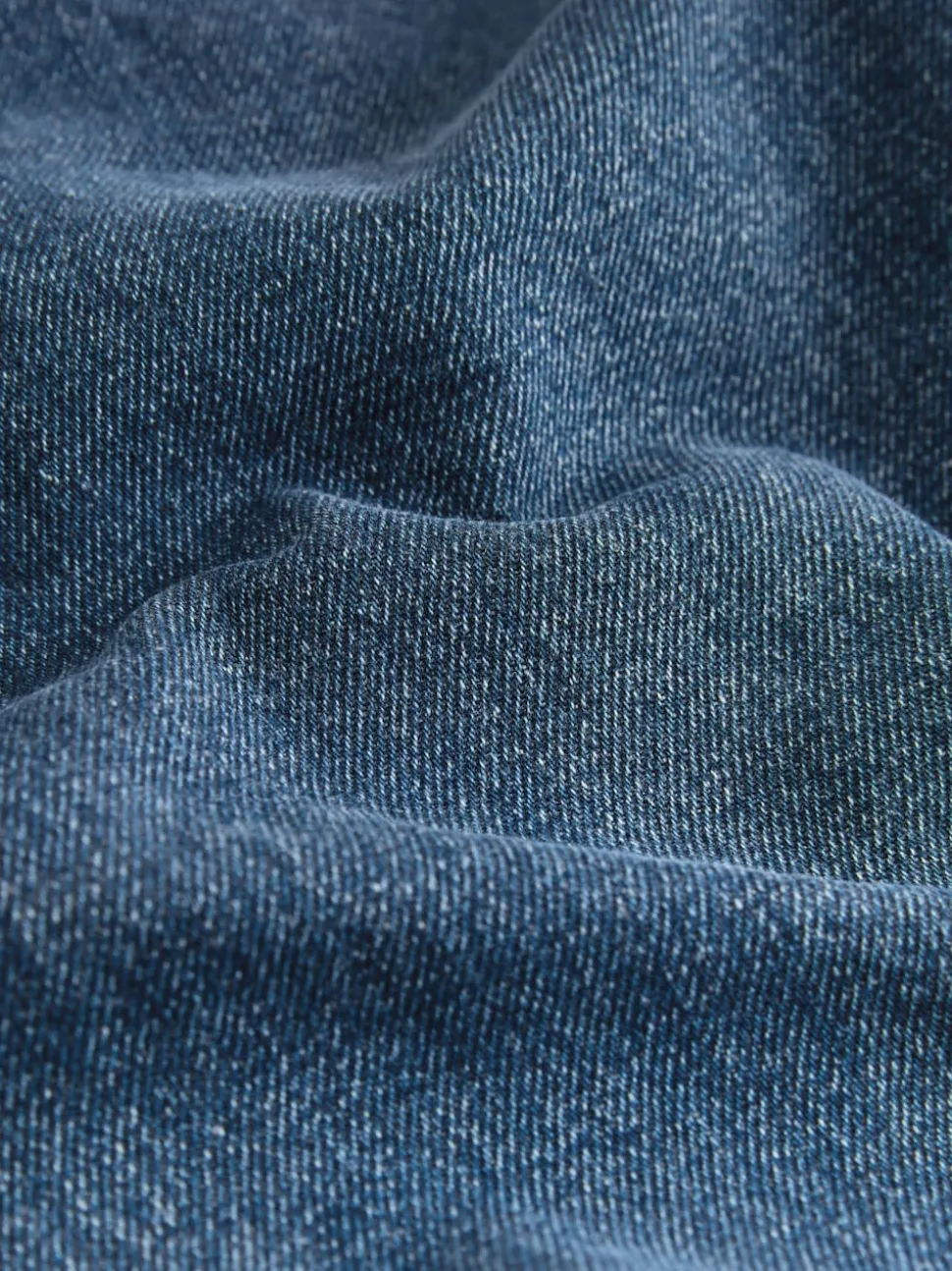 Blue Classic Vintage Barrel Fit Vintage Wash Denim Jeans