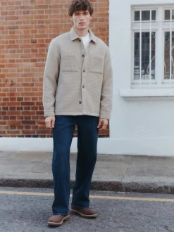 Blue Dark Baggy Fit Vintage Wash Denim Jeans