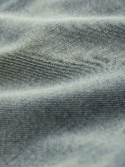 Blue Dark Tint Relaxed Fit Vintage Wash Denim Jeans
