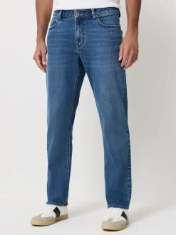Blue Denim - ThermoGen Straight Fit Motionflex Jeans