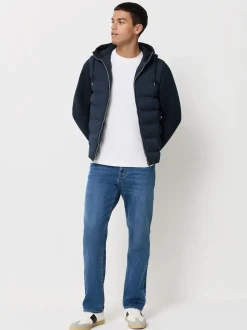 Blue Denim - ThermoGen Straight Fit Motionflex Jeans