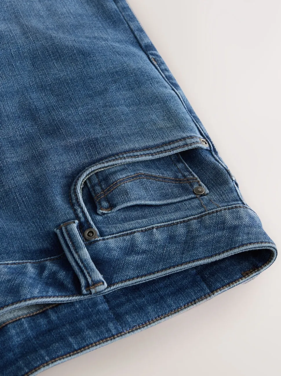 Blue Denim - ThermoGen Straight Fit Motionflex Jeans