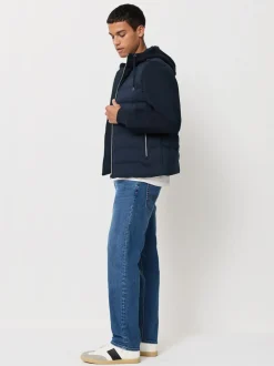 Blue Denim - ThermoGen Straight Fit Motionflex Jeans