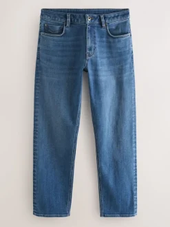Blue Denim - ThermoGen Straight Fit Motionflex Jeans