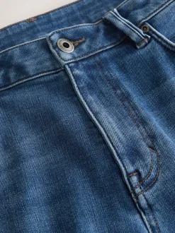 Blue Denim - ThermoGen Straight Fit Motionflex Jeans