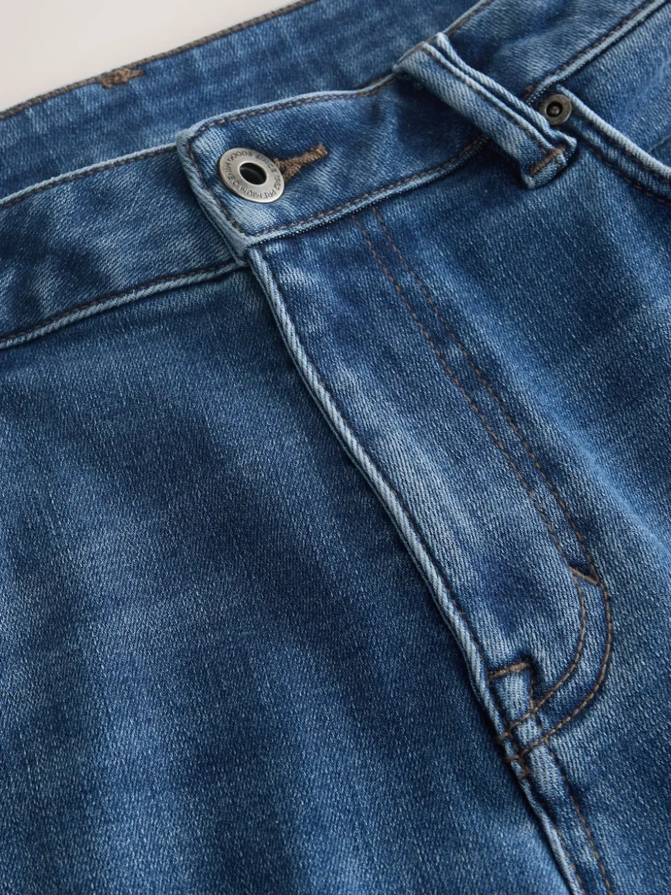 Blue Denim - ThermoGen Straight Fit Motionflex Jeans