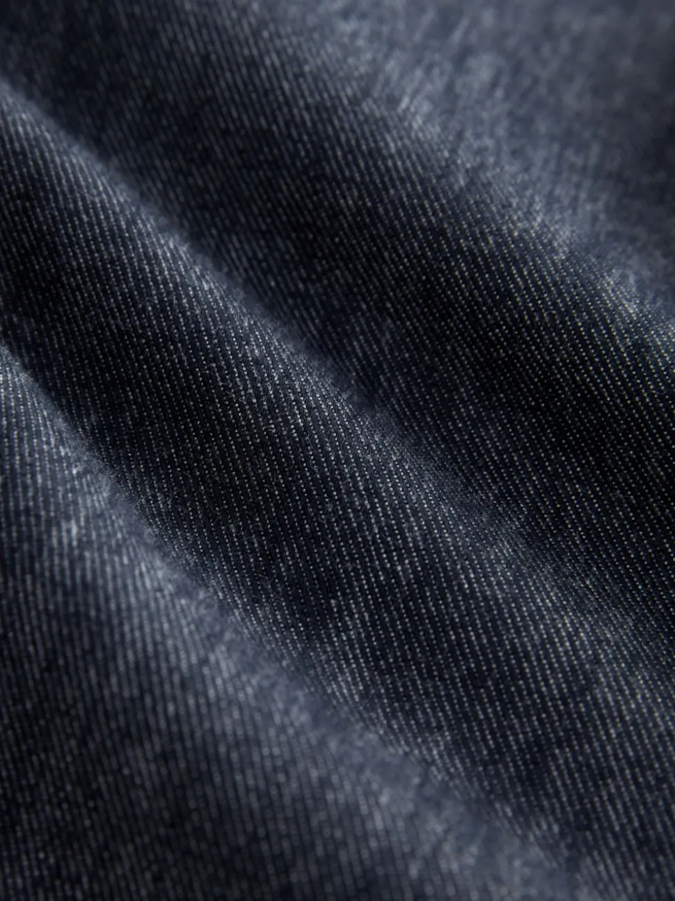 Blue Denim Look Suit Shacket
