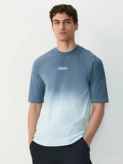 Blue Dip Dye T-Shirt