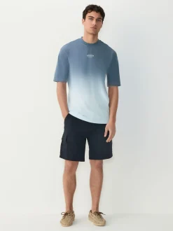 Blue Dip Dye T-Shirt