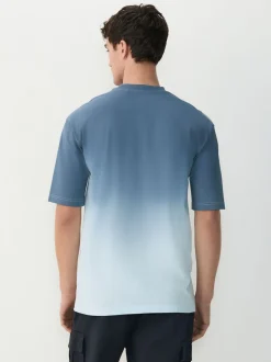 Blue Dip Dye T-Shirt