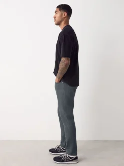 Blue Grey Mid Single Slim Fit Classic Stretch Jeans