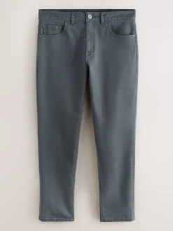 Blue Grey Mid Single Slim Fit Classic Stretch Jeans
