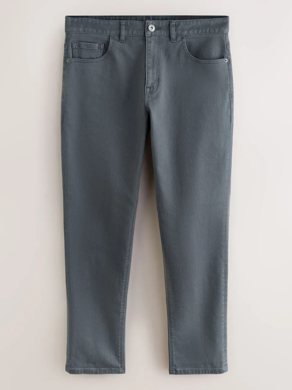 Blue Grey Mid Single Slim Fit Classic Stretch Jeans