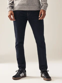 Blue Indigo Rinse Single Skinny Fit Classic Stretch Jeans