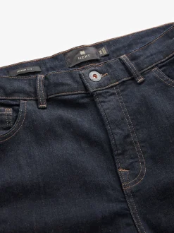Blue Indigo Rinse Single Skinny Fit Classic Stretch Jeans