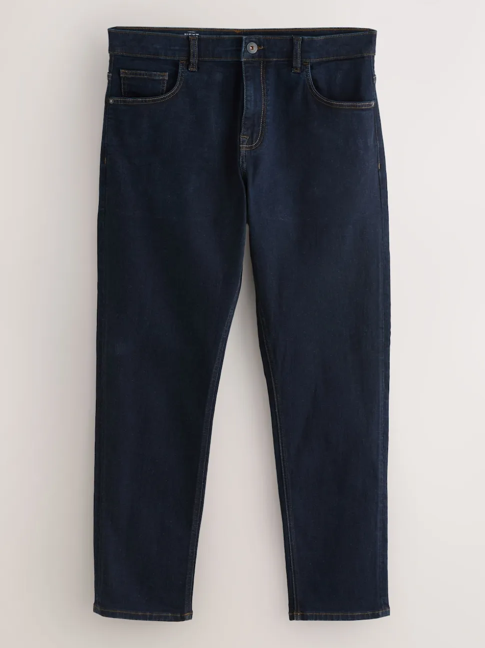 Blue Indigo Rinse Single Slim Fit Classic Stretch Jeans