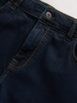 Blue Indigo Rinse Single Slim Fit Classic Stretch Jeans