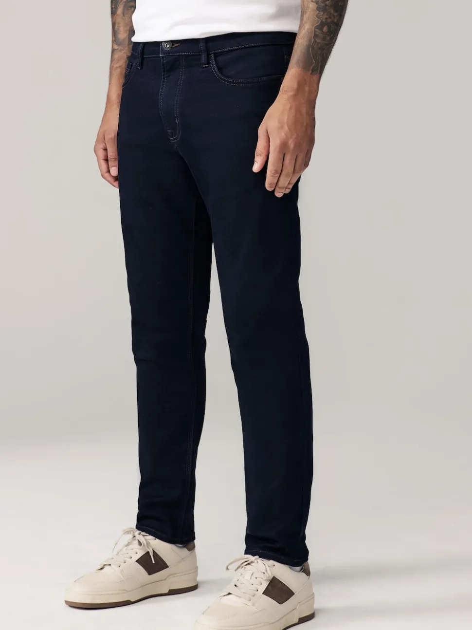 Blue Indigo Rinse Slim Fit Comfort Stretch Jeans