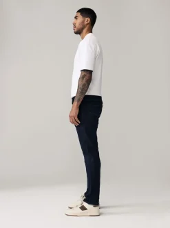 Blue Indigo Rinse Slim Fit Comfort Stretch Jeans