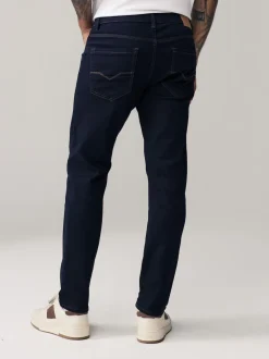 Blue Indigo Rinse Slim Fit Comfort Stretch Jeans