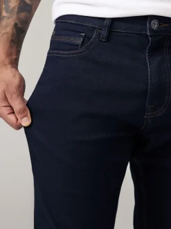 Blue Indigo Rinse Slim Fit Comfort Stretch Jeans