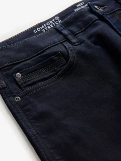 Blue Indigo Rinse Slim Fit Comfort Stretch Jeans