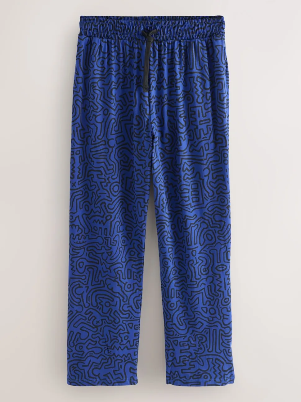 Blue Keith Haring Printed Jersey Pyjama Bottoms