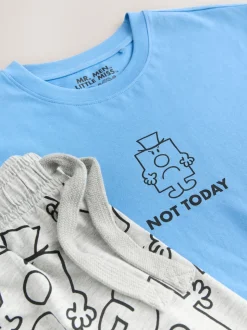 Blue Licence Mr Men Grumpy Short Pyjamas Set