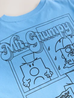 Blue Licence Mr Men Grumpy Short Pyjamas Set