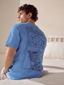 Blue Licence Mr Men Grumpy Short Pyjamas Set