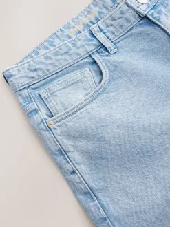Blue Light Authentic Relaxed Fit Vintage Wash Denim Jeans