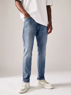 Blue Light Vintage Skinny Fit Comfort Stretch Jeans