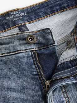 Blue Light Vintage Skinny Fit Comfort Stretch Jeans