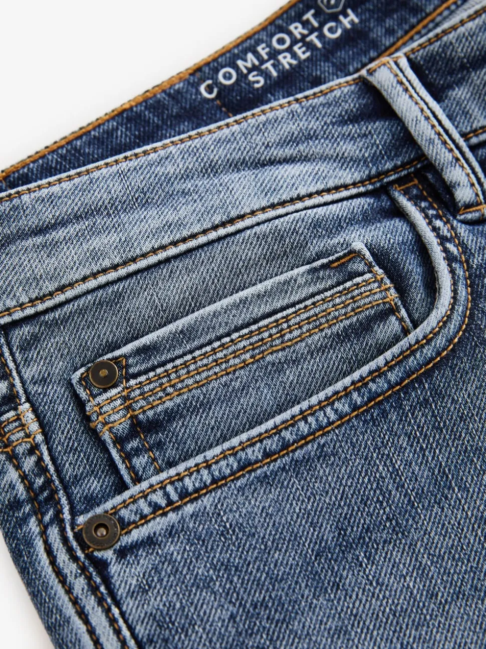 Blue Light Vintage Skinny Fit Comfort Stretch Jeans