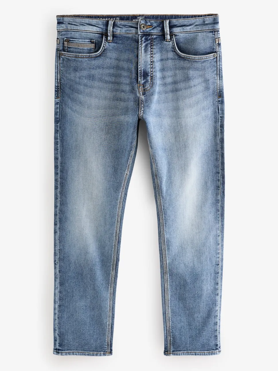 Blue Light Vintage Slim Fit Comfort Stretch Jeans