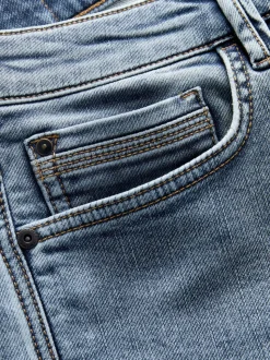 Blue Light Vintage Straight Fit Comfort Stretch Jeans