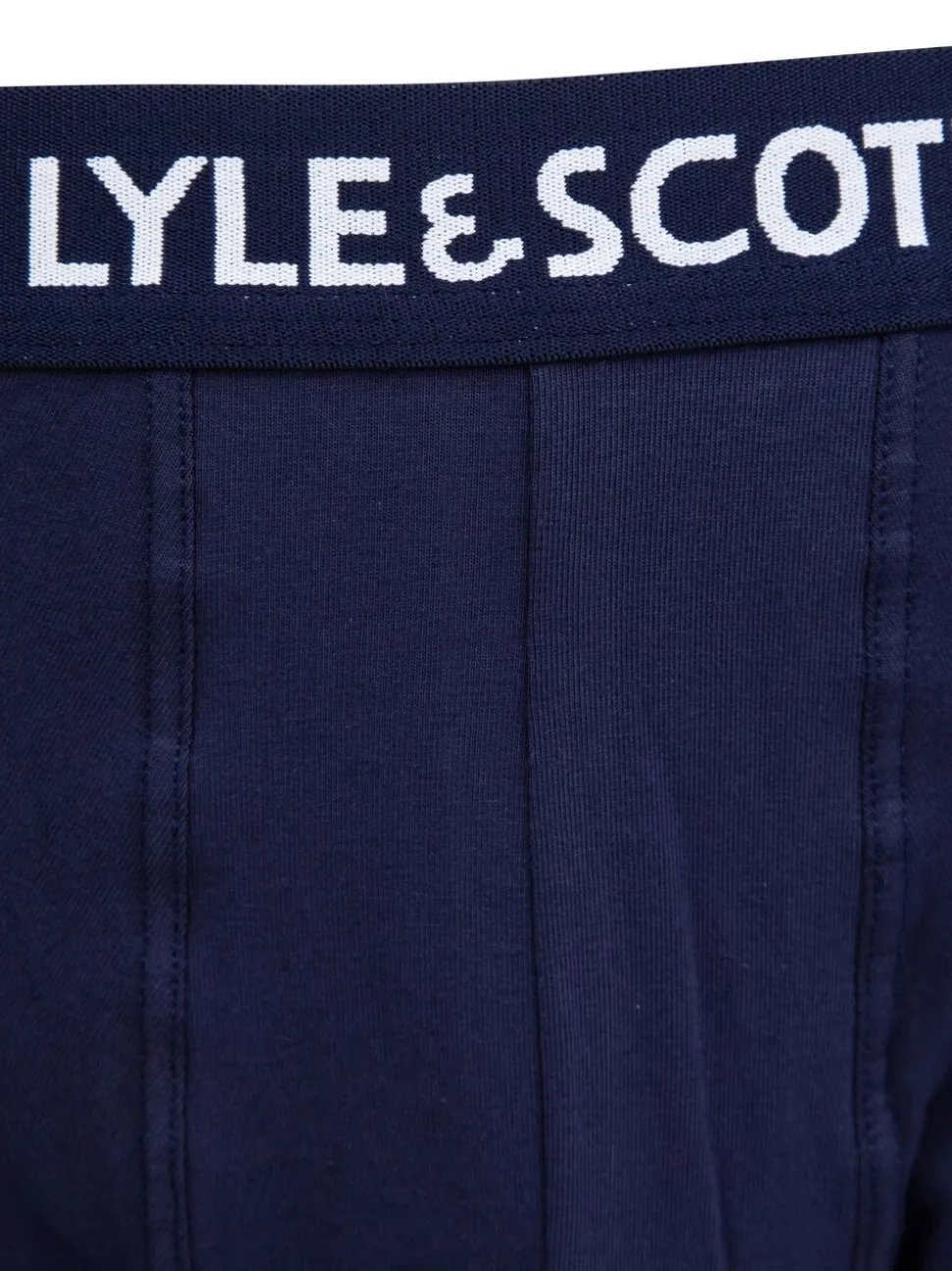 Blue Lyle & Scott Underwear Trunks 3 Pack