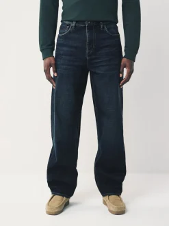 Blue Mid Indigo Relaxed Fit Motionflex Jeans