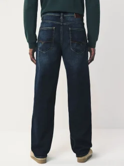 Blue Mid Indigo Relaxed Fit Motionflex Jeans
