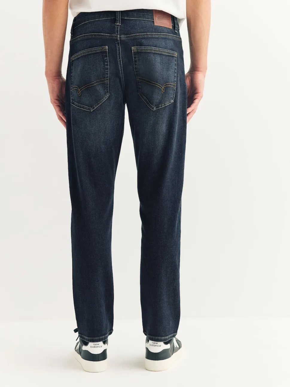 Blue Mid Indigo Slim Fit Motionflex Jeans