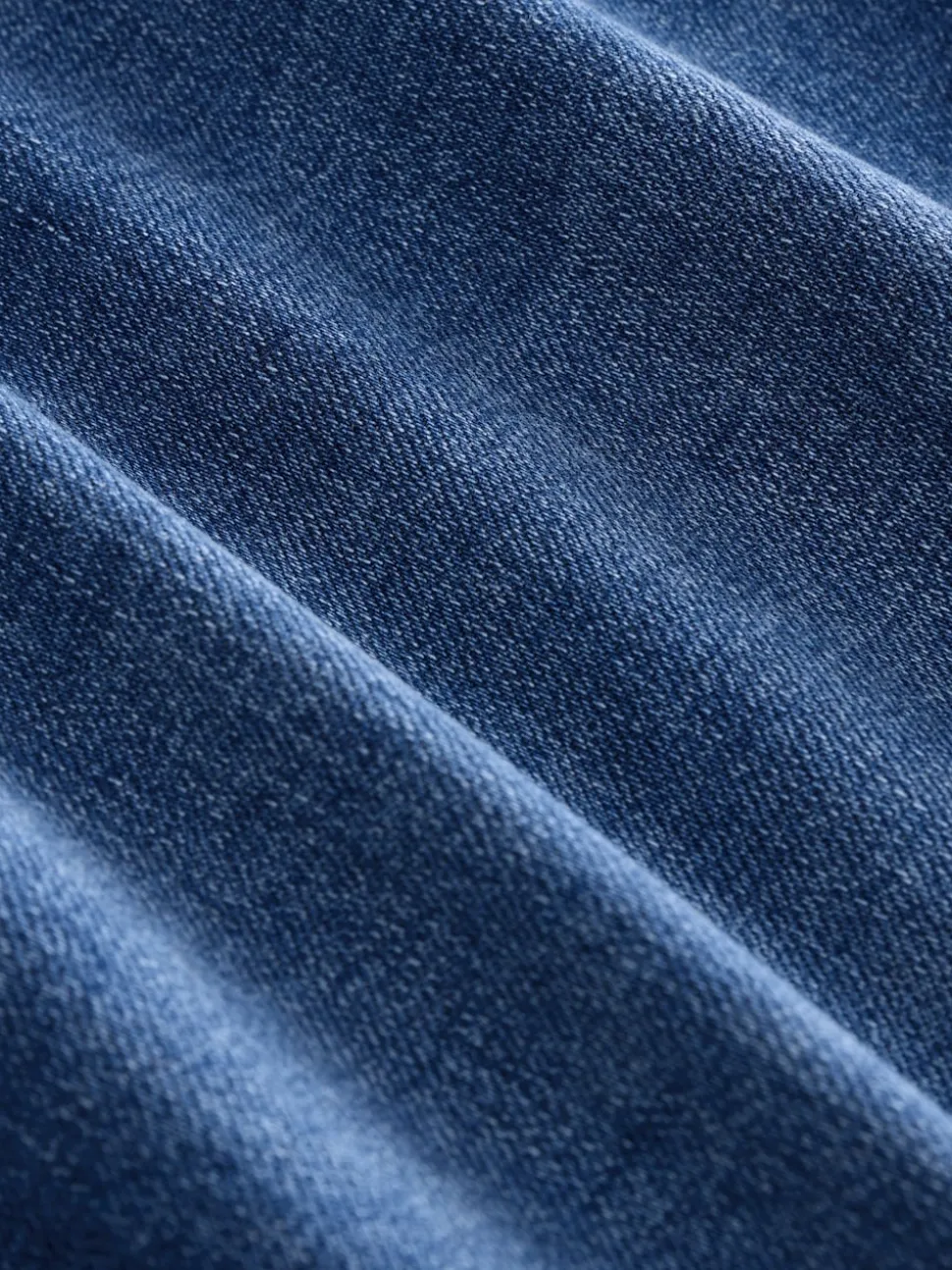 Blue Mid Regular Tapered Fit Motionflex Jeans