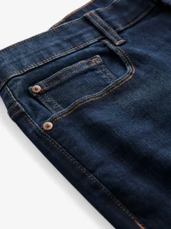 Blue Mid Single Skinny Fit Classic Stretch Jeans
