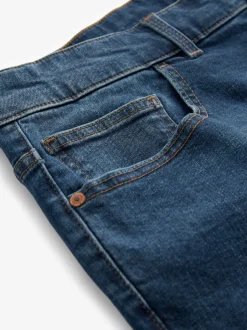 Blue Mid Single Slim Fit Classic Stretch Jeans