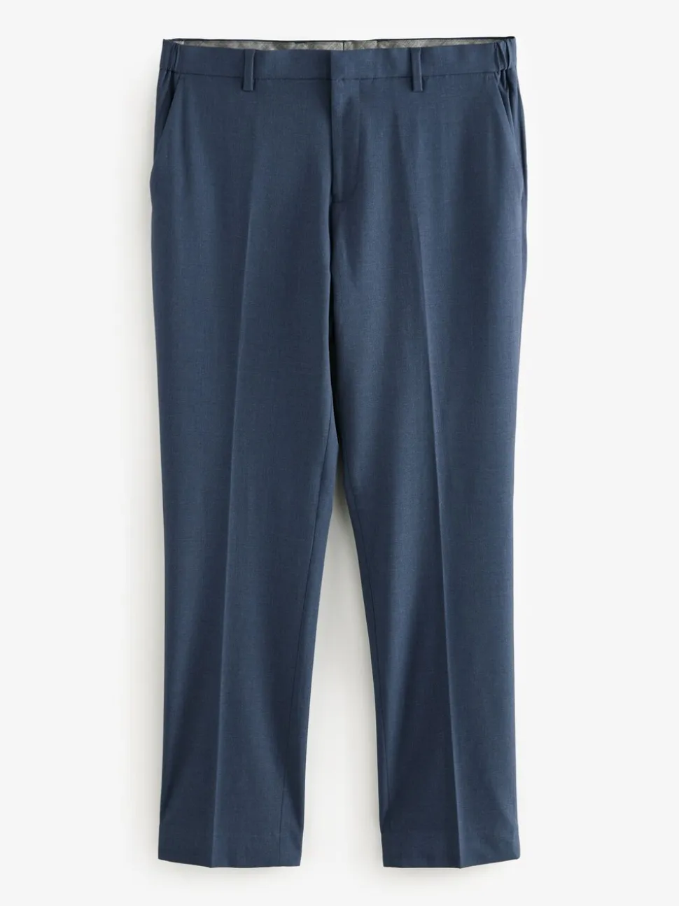 Blue Muscle Fit Motionflex Stretch Suit Trousers