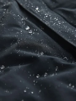 Blue Navy Shower Resistant Padded Trench Coat