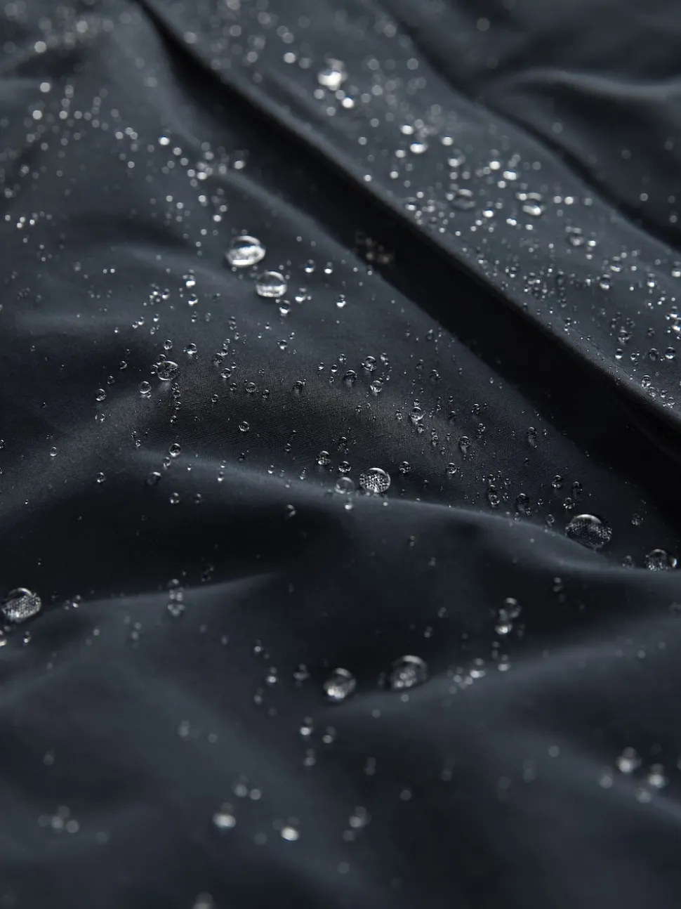 Blue Navy Shower Resistant Padded Trench Coat