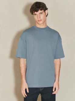 Blue Oversized Fit EDIT Heavyweight T-Shirt
